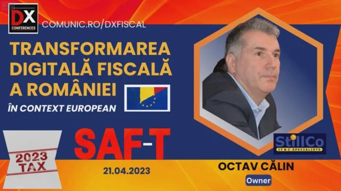 Octav Călin la conferința de fiscalitate